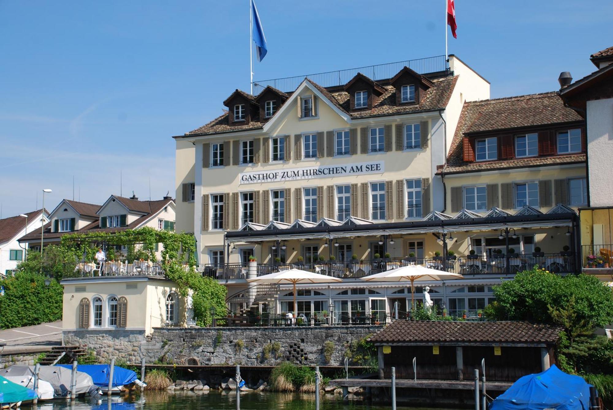 Hotel Hirschen Am See Meilen Esterno foto